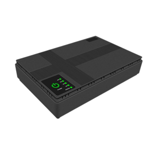 Mini UPS incorporada de 10400mAh - 18W + Puerto RJ45 para WiFi y enrutador. - DC UPS