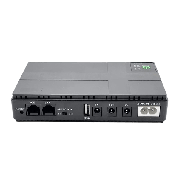 Mini UPS incorporada de 10400mAh - 18W + Puerto RJ45 para WiFi y enrutador. - DC UPS - Imagen 2