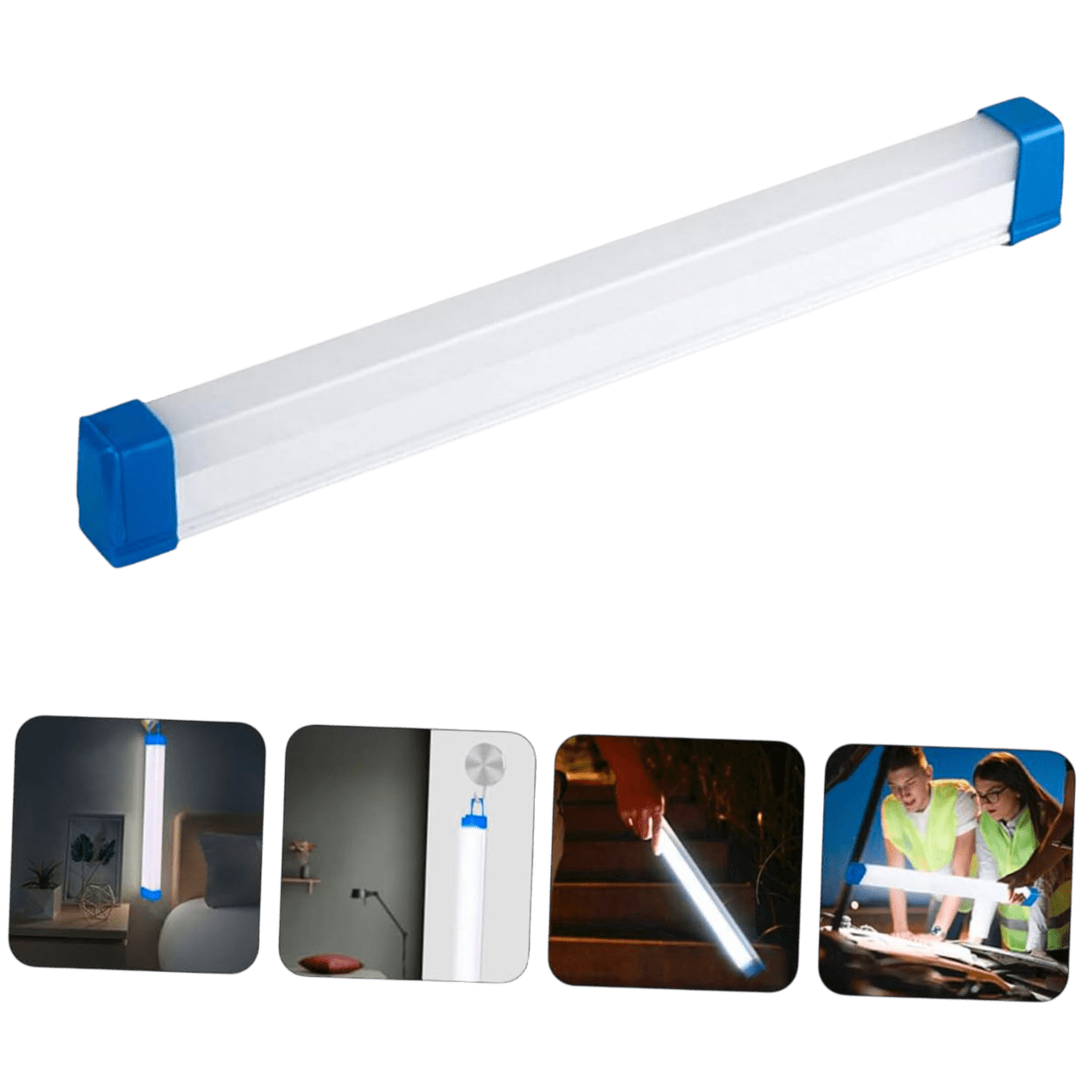 Lampara de Emergencia Tubo Led recargable 32 cm - Imagen 2
