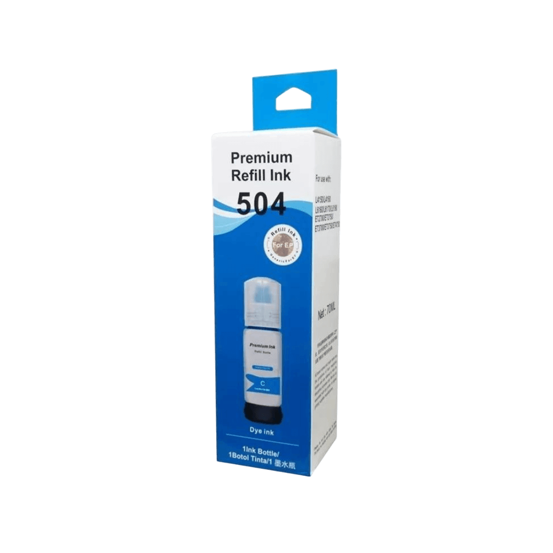 Tinta Premium 504 Color Azul para Epson