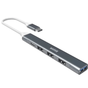 Marvo Hub Uh008 Tipo-c A 1*usb 3.0 + 3*usb 2.0 + 1*tipo-c