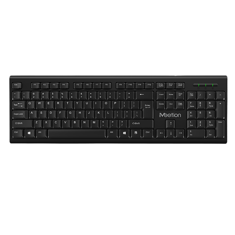 Teclado K100 Meetion Oficina Alámbrico Usb