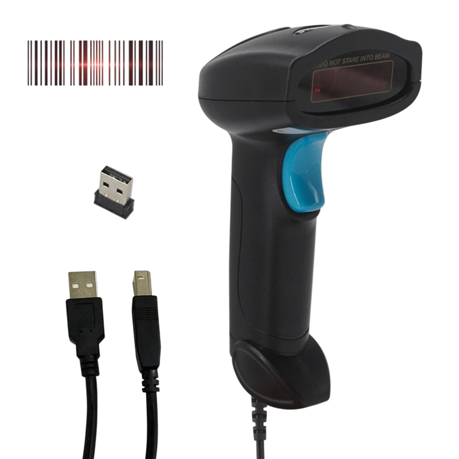 Lector Pistola Código Barras Usb Escáner Automático Laser - Imagen 2