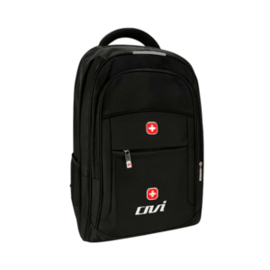 Mochila grande negra ovi Impermieable hasta de 15.6” y 17”