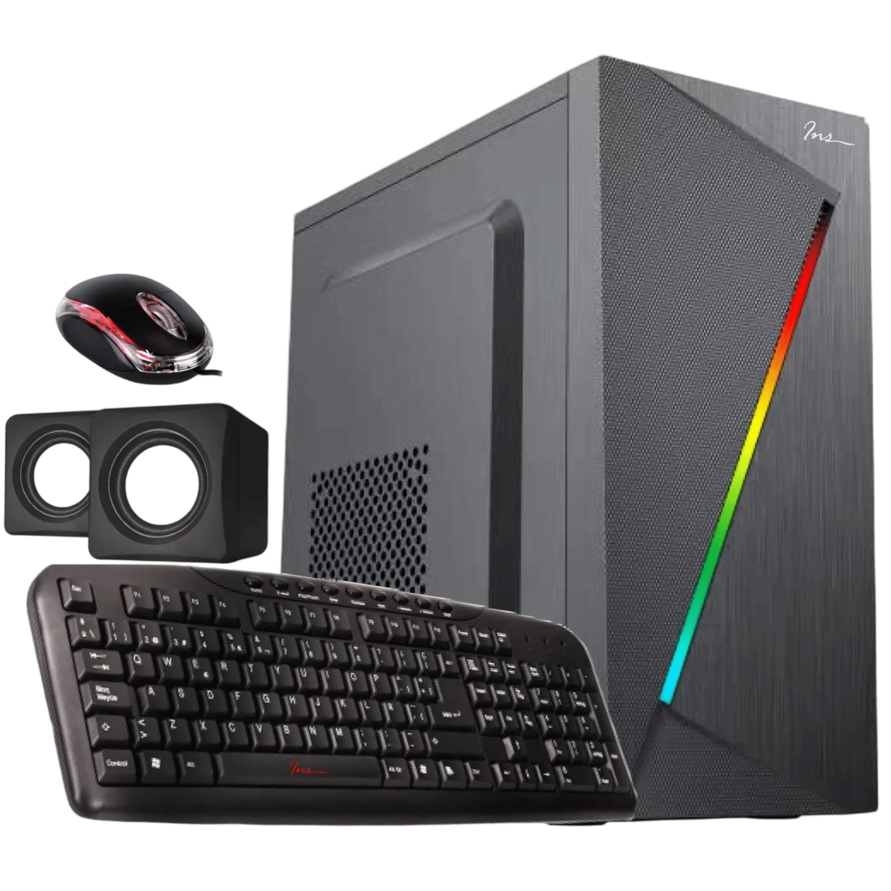 Computadora Core I5-14400 / Mbo Asus / Memoria 16GB DDR4 / Disco duro SSD 512GB / Monitor 19.5"