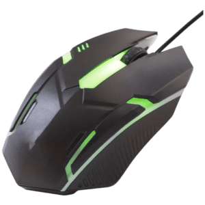 Mouse OVI 206 USB 1200DPI Negro con Cable