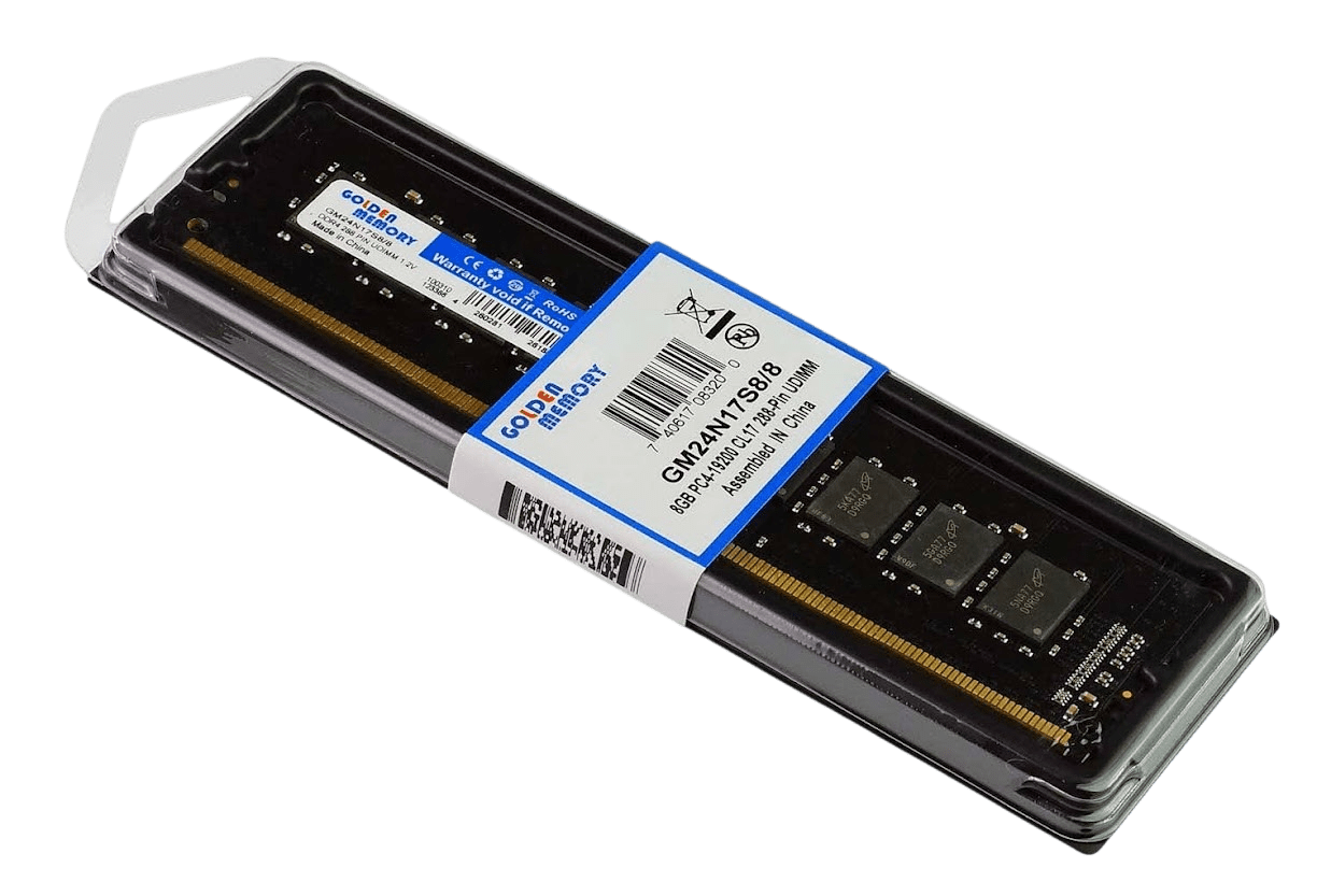 RAM Golden Memory DDR4 8GB 2400Mhz (GM24N17S8/8) - Imagen 2