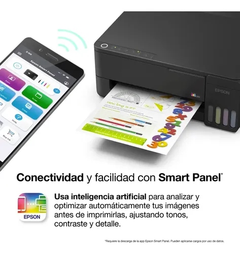 Impresora Tinta Continua L1350 WiFi 33 ppm Negro 15 ppm Color WiFi Epson - Imagen 3